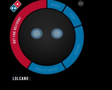 Domino's Pizza Tracker Robot
